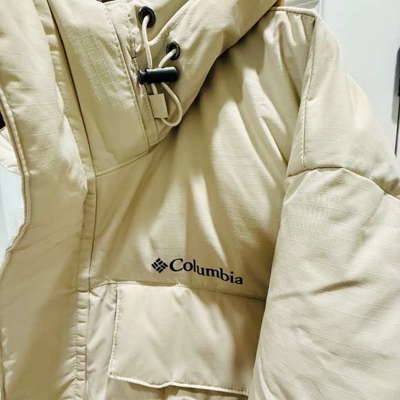 Brand new w tags! Columbia Beige Landroamer Puffer Jacket-titanium. Mens-L. - Picture 8 of 16